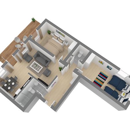 Gutshof Gross Behnkenhagen Apartment Екстериор снимка