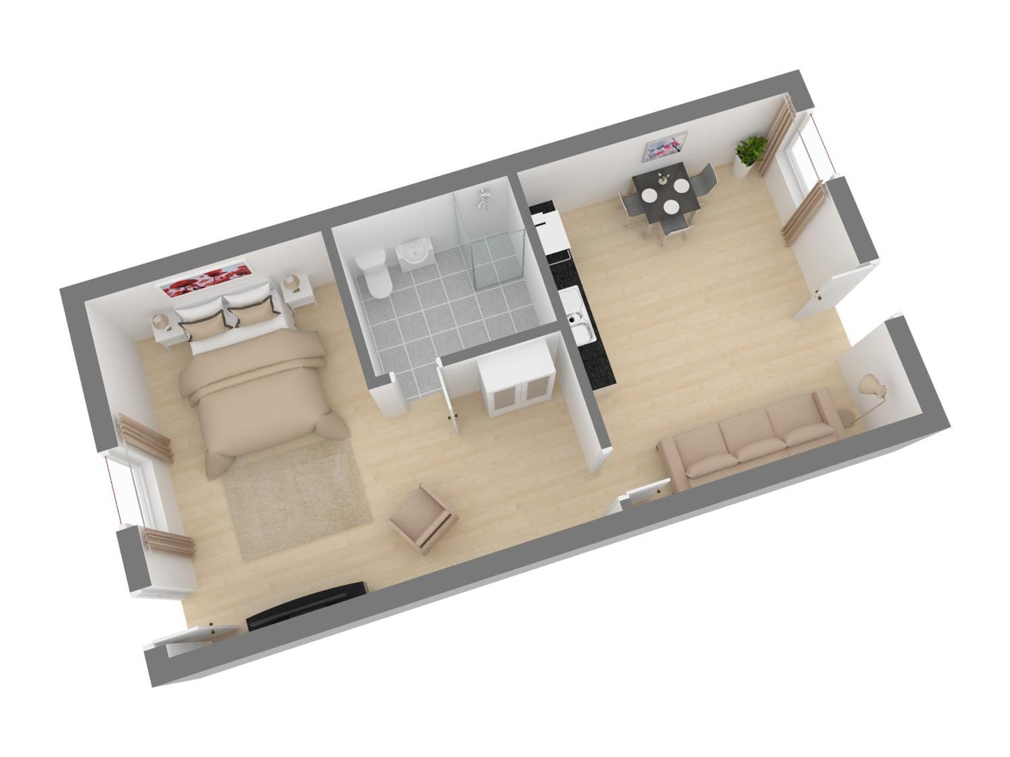 Gutshof Gross Behnkenhagen Apartment Екстериор снимка