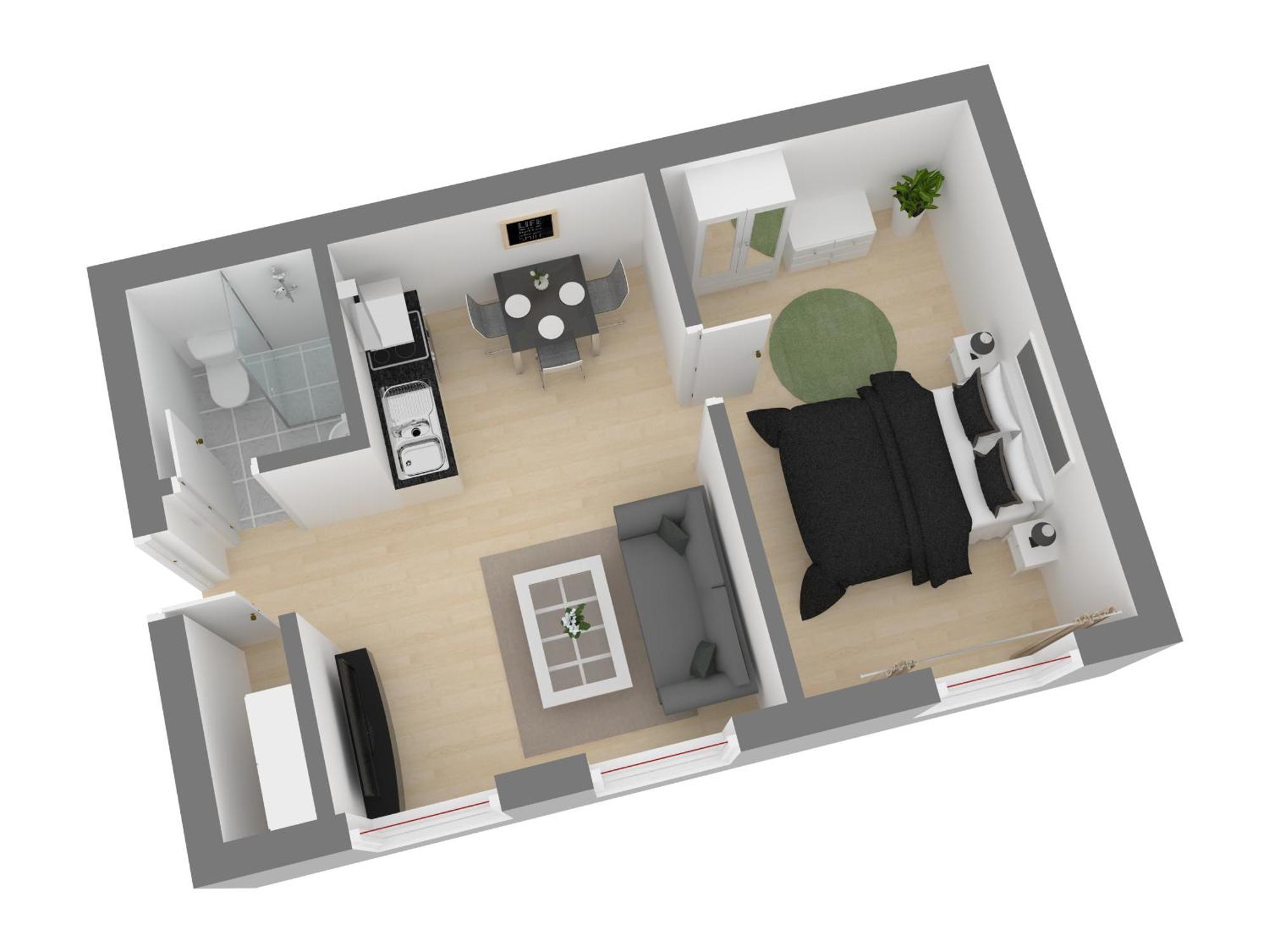 Gutshof Gross Behnkenhagen Apartment Екстериор снимка